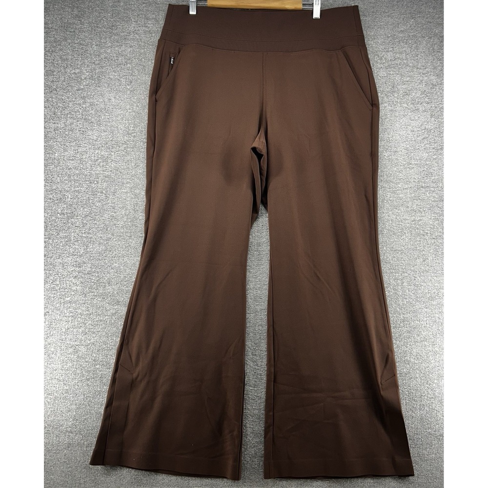 Athleta Brown Wide-Leg Pants